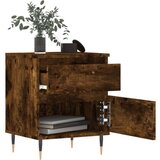 vidaXL Noćni ormarić boja hrasta 40 x 35 x 50 cm od konstruiranog drva | shoptok.hr