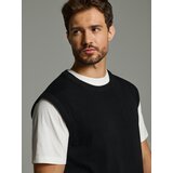 Sinsay Pamučna svetrovna prsluk | shoptok.hr