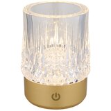 Globo 21044 - LIZZY stona LED lampa, prigušiva, sa dodirnim upravljanjem, punjiva, LED/1W/5V, 1200 mAh, zlatna | Eponuda.com