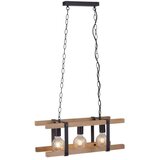 LEUCHTEN DIREKT 15683-79 - Luster na lancu EDITH 3xE27/60W/230V Cene