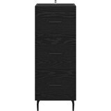 vidaXL Kreveta Crni hrast 34 x 34.5 x 90 cm Konstruirano drvo | shoptok.hr