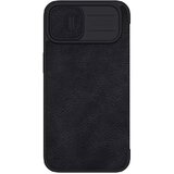 Nillkin Usnjena torbica Qin PRO za iPhone 13 / 14 - črna | Shoptok.si