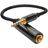 INF Avdio adapter kabel 3.5mm na 6.35mm ženski, črn, za mikrofone in slušalke 0,3 m, (5000072104) | Shoptok.si