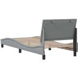 vidaXL Okvir kreveta bez madraca svjetlosivi 90x200 cm od tkanine | shoptok.hr