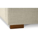 Scandic Bež tapecirani bračni krevet s prostorom za odlaganje s podnicom 180x200 cm Dreamer – | shoptok.hr