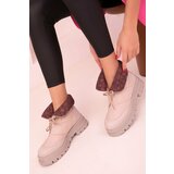 Soho Beige Women's Boots & Booties 17613 Cene