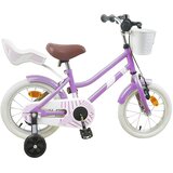 vidaXL Otroško Kolo 16 Palcev za 4-6 let Vijolična - - Vijolična - 11.5 - 112,5 x 51 x 75 cm - 2025--v1 | Shoptok.si