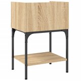  Noćni ormarići 2 kom boja hrasta 40,5x31x60cm konstruirano drvo | shoptok.hr