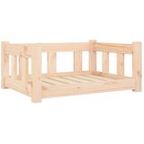  Krevet za pse 65,5 x 50,5 x 28 cm od masivne borovine | shoptok.hr
