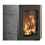 Palazzetti akumulacijska peč na drva eva s 7 kw - bela kava keramika | Shoptok.si