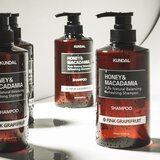 KUNDAL Honey & Macadamia Pink Grapefruit prirodni šampon za suhu i oštećenu kosu 500 ml | shoptok.hr