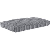 vidaXL Jastuk za sofa paletu Sivi uzorak Pamuk, poliester 120x80x12cm Cijene