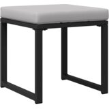 vidaXL Sjedeća garnitura za vrt 4 pcs Crna 61 x 72.5 x 71 cm Čelik | shoptok.hr