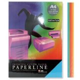  Barvni fotokopirni papir Paperline A4, intenzivna mavrica, 250 listov | Shoptok.si