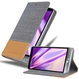 Cadorabo Ohišje, združljiv z LG v svetlo sivo rjavi barvi - zaščitni pokrov z magnetnim zapiranjem, stoječo funkcijo in režo za kartico, (20570292) | Shoptok.si