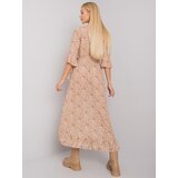 Och Bella Dress-TW-SK-BI-24502-3.46P-beige | Shoptok.si