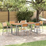  Stolica koja se može slagati 6 pcs Smeđa 56 x 57 x 87 cm | shoptok.hr