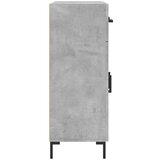  Komoda siva boja betona 69,5x34x90 cm od konstruiranog drva | shoptok.hr