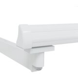 vidaXL Ročna zložljiva tenda Rumena in Oranžna 400x350 cm | Shoptok.si