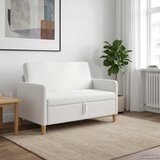 SOFA s pohranom Bijela 122 x 78 x 87 cm Poliester | shoptok.hr