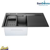  Crna inox sudopera (set) - sandonna - HD7850 | ePonuda.com