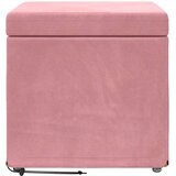  Stolica Roza 41 x 41 x 40 cm Samet in Umetno Leseno, (5000243289) | Shoptok.si