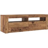  ormarić LED boja drva 120x35x40 cm konstruirano drvo | shoptok.hr