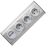 Home Somogyi Podsklop sa 3 utičnice + USB KNV03/USB | ePonuda.com