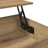  Kava Stol Umjetnički hrast 70x50x50cm Konstruirano drvo | shoptok.hr