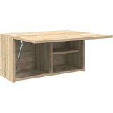 vidaXL Kupaonski zidni ormarić sonoma hrast 60x25x30 cm izrađeno drvo | shoptok.hr