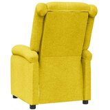 Naslonjač od tkanine žuti | shoptok.hr