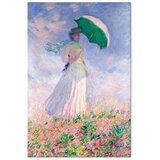  XXL slika - Claude Monet – Woman with a Parasol facing right 107x160 | shoptok.hr