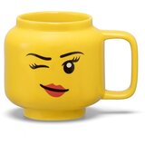 Lego Žuta keramička dječja šalica 255 ml Head - | shoptok.hr
