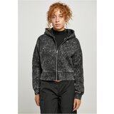 UC Ladies Ladies Short Oversized Towel Washed Zip Hoody black Cijene