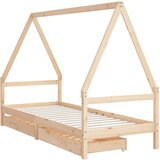  Okvir za dječji krevet s ladicama 90x200 cm od masivne borovine | shoptok.hr