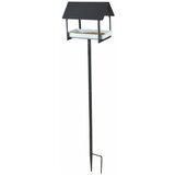 Esschert Design Antracitna kovinska ptičja hišica , višina 126 cm Cene