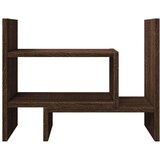  Organizator za pisalno mizo rjavi hrast 38,5x17x39 cm inž. les, (21413913) | Shoptok.si