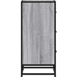 vidaXL Komoda boja hrasta sonome 35,5x35x76 cm konstruirano drvo metal | shoptok.hr