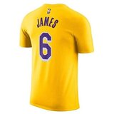 Nike Majice s kratkimi rokavi Nba Los Angeles Lakers Lebron James Rumena | Shoptok.si