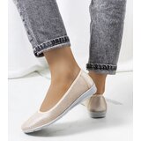 Gemre Beige leather ballet flats Elmas | shoptok.hr