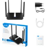 Cudy Wireless Router LT500 Outdoor 4G LTE Cat 4 AC1200 Nano SIM/10/100Mbps WAN/LAN | Eponuda.com