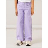 name it Light Purple Girly Wide Jeans Rose - Girls | shoptok.hr
