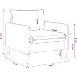 XL fotelja Ružičasta Bouclé | shoptok.hr
