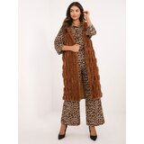 Wool Fashion Italia Vest-AT-KZ-2368-1.13-light brown | Shoptok.si