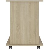 Ormarić s kotačima boja hrasta sonome 60x45x60 cm drvena | Eponuda.com