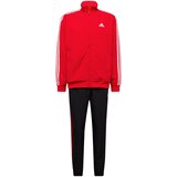 Adidas Športna trenirka rdeča / črna / bela | Shoptok.si