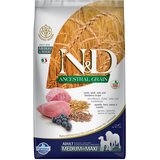 Farmina N&D Ancestral Grain Adult Medium & Maxi s janjetinom i borovnicom - 2 x 12 kg | shoptok.hr
