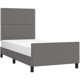 Okvir za krevet s uzglavljem sivi 100x200 cm od umjetne kože | Eponuda.ba