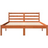 vidaXL Okvir kreveta voštano smeđi 135 x 190 cm od masivne borovine | shoptok.hr