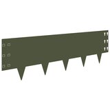  Ograda oko Travnjaka 10 kom. 100 x 30 cm Čelik Maslinastozelena - Maslinastozelena 10 30 cm | shoptok.hr